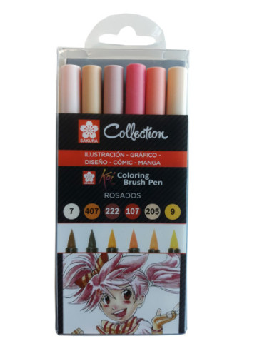 Koi - Rotulador de pincel flexible -...