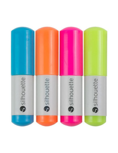 Rotuladores Silhouette - Fluorescentes (x4)