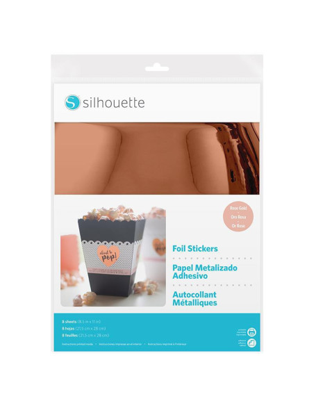 Etiquetas (Foil) Imprimibles Rose Gold