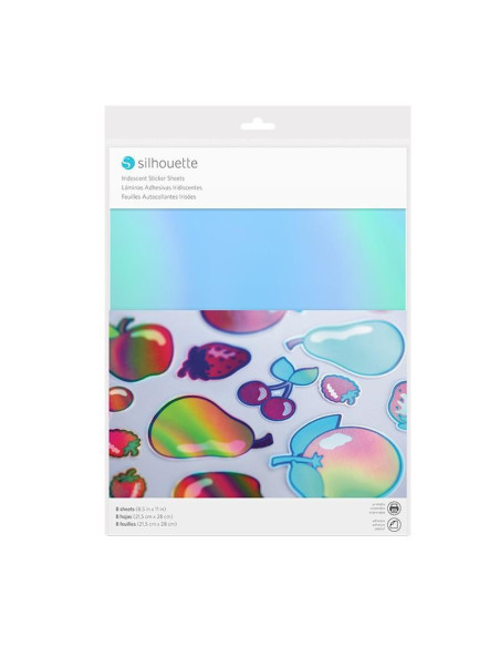 Sticker Paper Iridiscente Silhouette