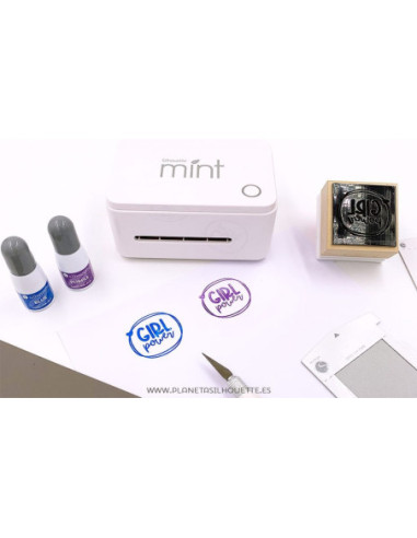 Lámina para sellos con Silhouette Mint