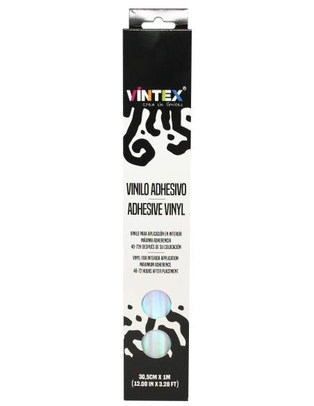 Vinilo adhesivo con laminado holográfico VINTEX