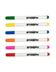 Pack 6 rotuladores para sublimación Artesprix 2