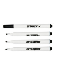Pack 6 rotuladores de sublimación negros Artesprix 2