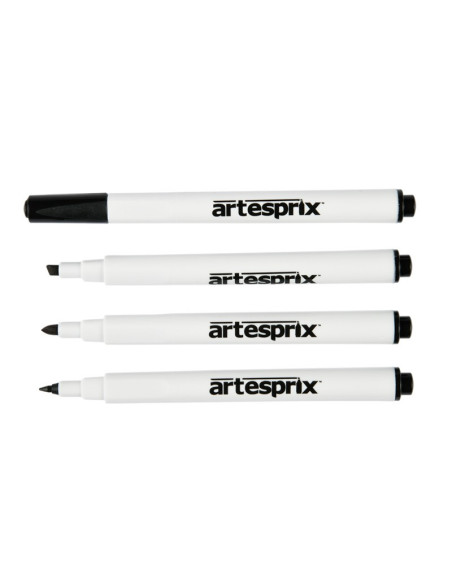 Pack 6 rotuladores para sublimación Negros Artesprix