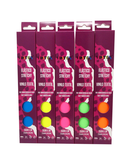 Vinilo Textil Elástico Sport Vintex (25cm x1m)