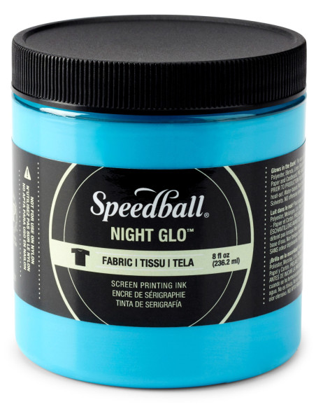 Tintas con brillo en la oscuridad para serigrafía Speedball®