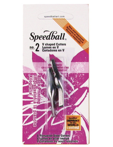 Set de 2 puntas de cútter para linóleo Speedball®
