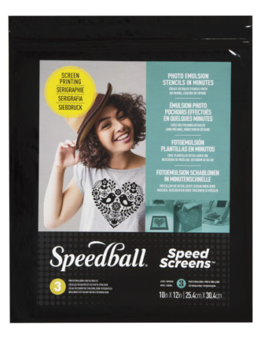 Kit 3 Hojas serigrafía rápida Speedball®