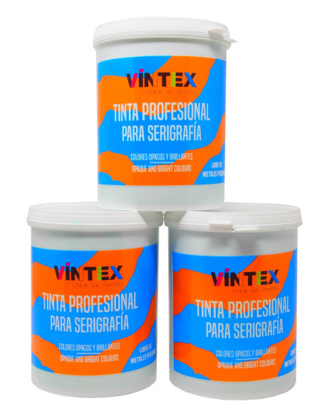 Tinta Profesional para Serigrafía 1Kg Vintex