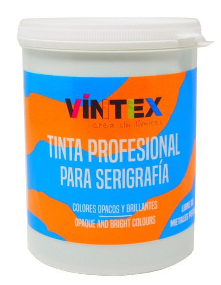 Tinta Profesional para Serigrafía 1Kg Vintex