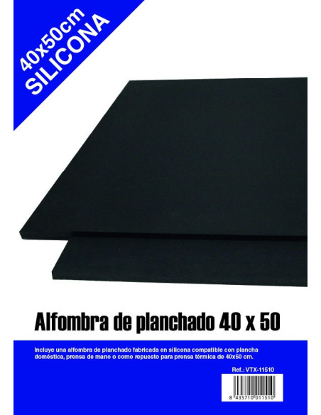 Alfombra de planchado Silicona 40x50cm Vintex
