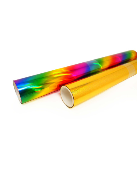 Foil Metalizado para Papel y Tejido 30cm x 5m Vintex