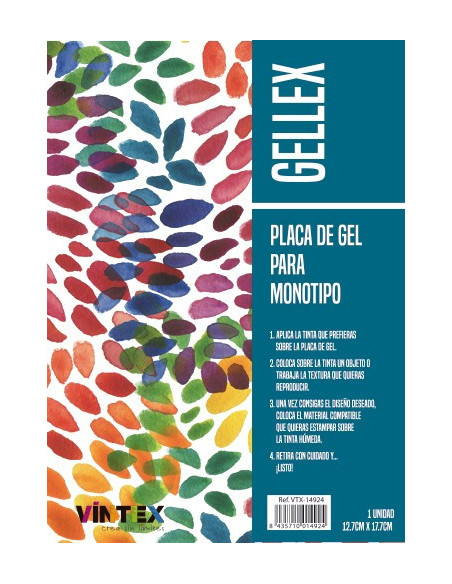 Gellex Placas de gel para monotipo Vintex