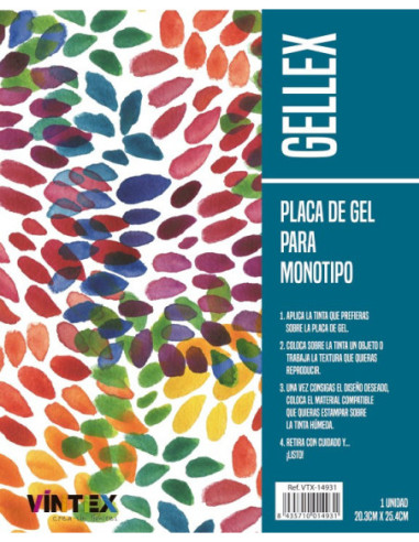 Gellex Placas de gel para monotipo...