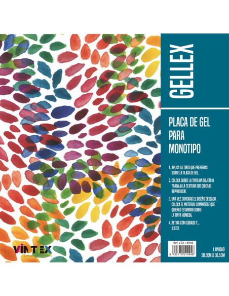 Gellex Placas de gel para monotipo Vintex