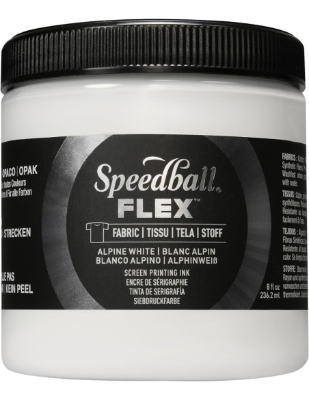 Tinta elástica para tejidos 8oz Speedball