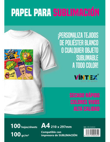Papel sublimación A4