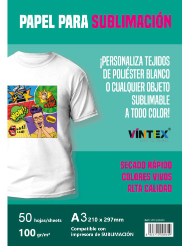 Papel Sublimación A3