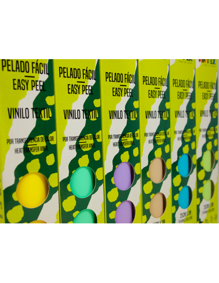 Vinilo Textil Pelado Fácil PASTEL 3 metros Vintex