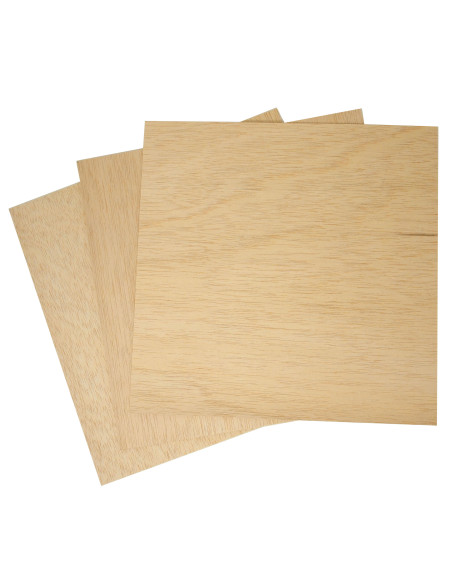 Láminas de Madera Contrachapada 3mm Vintex
