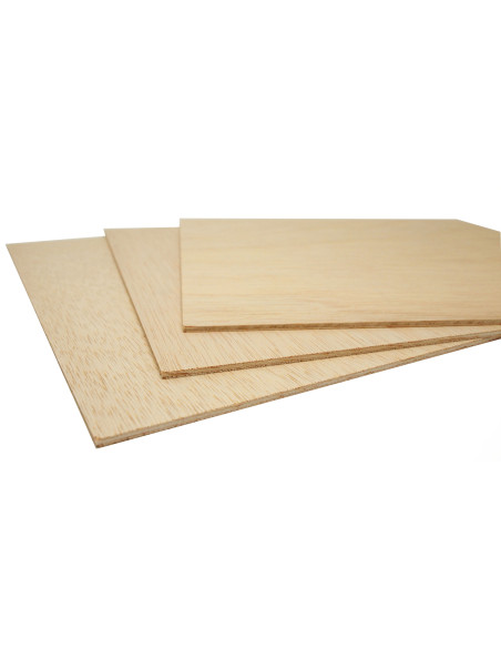 Láminas de Madera Contrachapada 3mm Vintex