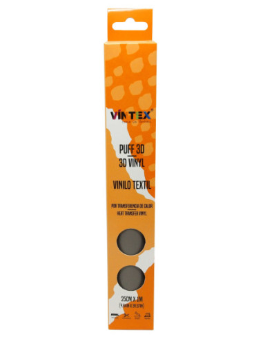 Vinilo textil efecto Puff , 3D VINTEX