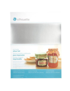 Foil imprimible plata Silhouette